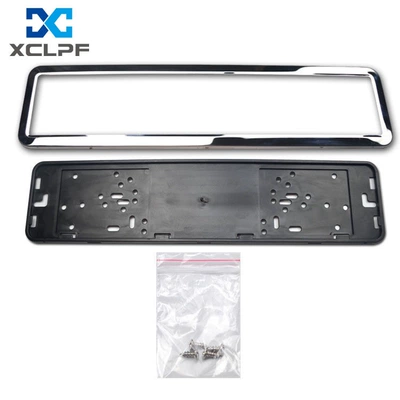 License plate holder/license plate holder Stainless Steel Sprayable Black License Plate