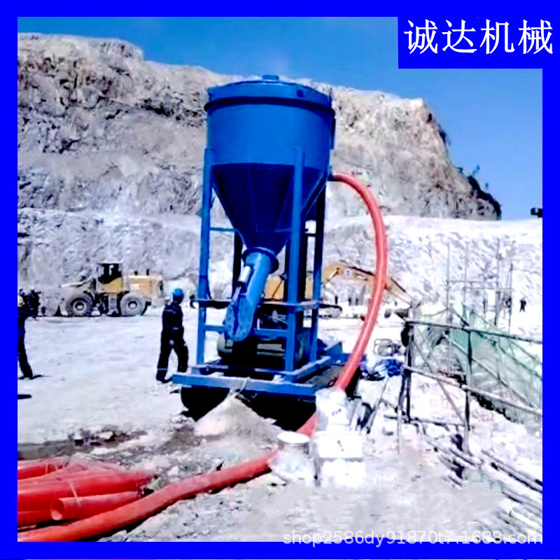 粉料中转装罐车吸灰机 石膏粉卸船气力输送机 200型负压吸料机