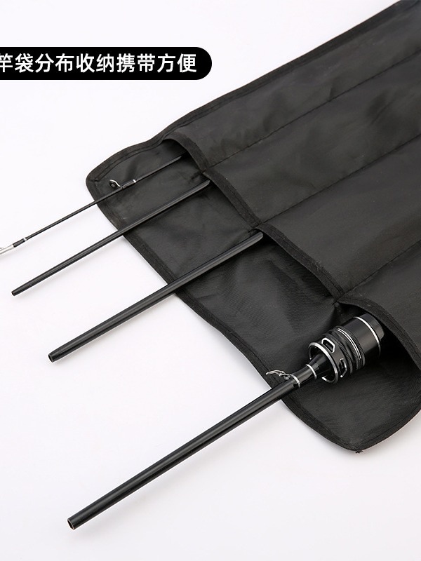 Baña de carretera de varias secciones m tono 1,8 metros 2,1 metros caña de pescar transfronteriza aparejos de pesca caña de pescar caña de pescar caña de carretera extracorta portátil