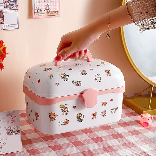 Ins Red Plaid Small Bag Cute Exquisite Earphone Bag Denim Canvas Hanging Bag Small Bag Portable Pendant