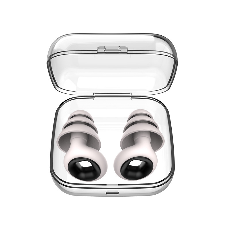 Fábrica transfronteriza sueño tapones para los oídos insonorizados tapones para los oídos de reducción de ruido tapones para los oídos de natación tapones para los oídos silenciosos anti-ruido