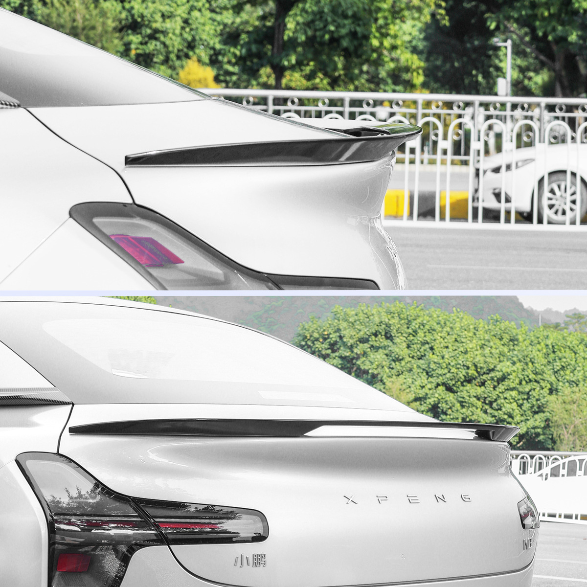 Suitable for Xpeng Monam03 Sports Rear Wing High Configuration Fixed Wing Xpeng M03 Modified Parts Exterior Accessories