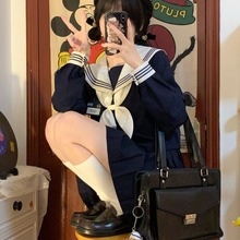 水木琉璃青梅jk制服裙日系水手服长短袖校供班服学院风女