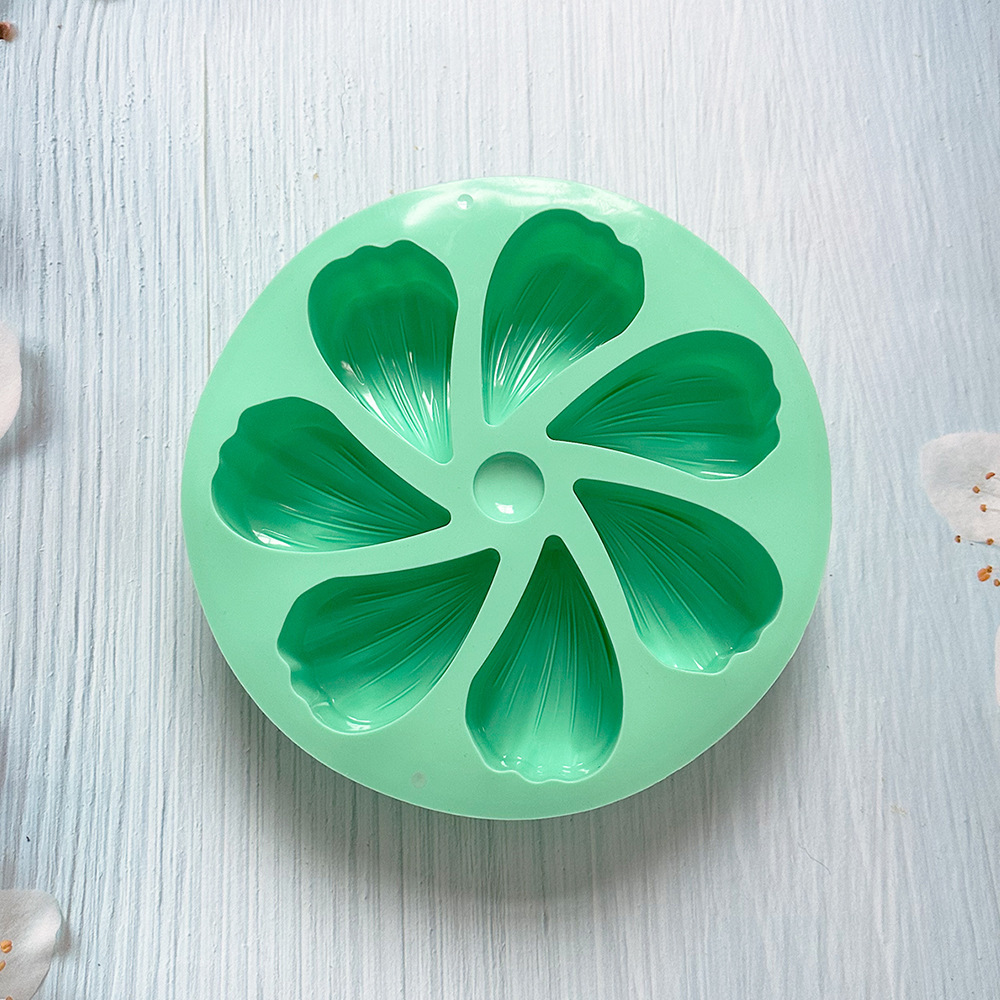 7 pétalos de amor 350 molde de pastel de silicona molde de pastel de gelatina torta molde de pan herramientas de horneado