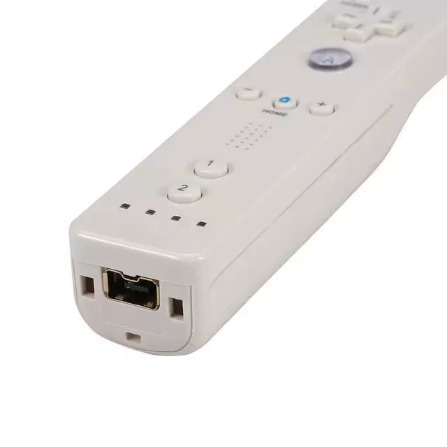 Беспроводная прямая рукоять Wii, нейтральная правая рукоять Wii, обычная прямая рукоять Wii, упаковка жемчужного хлопка, без силикона