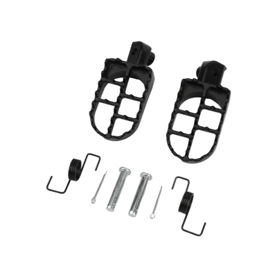 Motorcycle pedal pedal suitable for Suzuki DL650 V-Strom pedal pedal front foot rest (Motorcycle pedals) - black