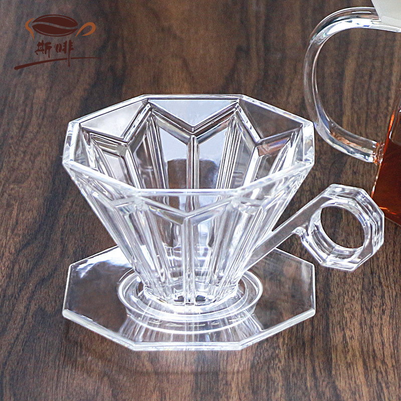 Filtro de Café V60 de Resina PC Engrosado de Goteo Manual para Hogar image 6