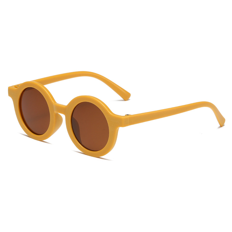 Gfas de sol para niños y niñas anti-UV marea gafas de sol para bebés de moda coreana fábrica de gafas de bebé directo