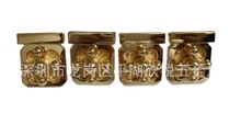 箱包五金配件 皮具手袋五金锁 梅花型锁 女包五金转锁  箱包锁