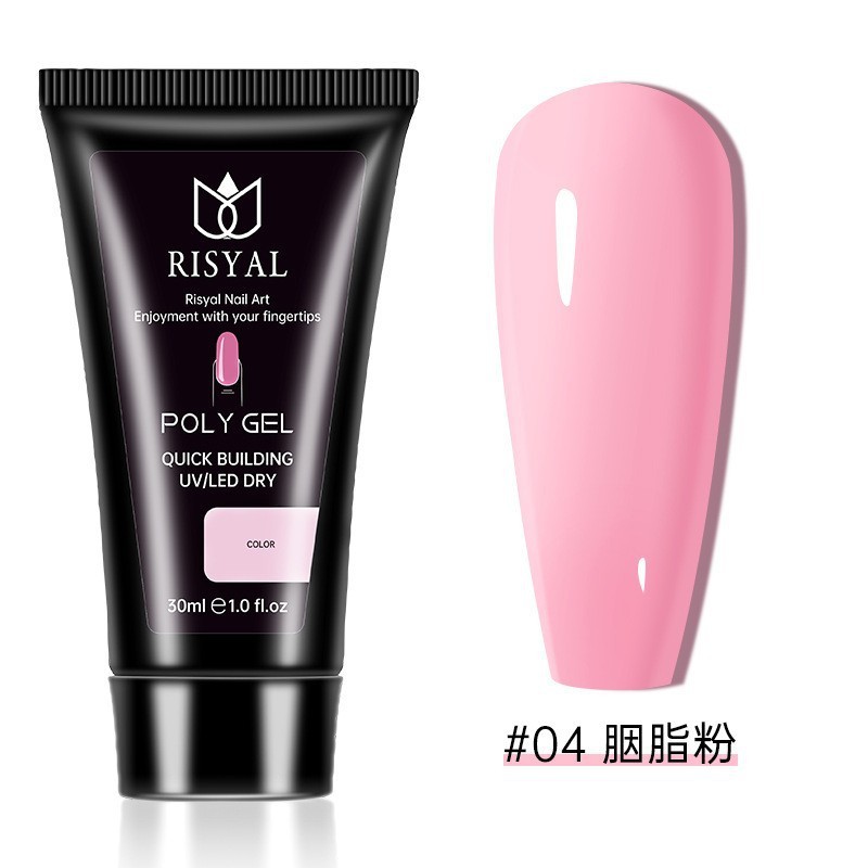 クリスタルエクステンション接着剤ポリジェルペーパーフリートレイクイックエクステンションネイルアート接着剤ゼリー接着剤チューブ光線療法モデル接着剤|undefined