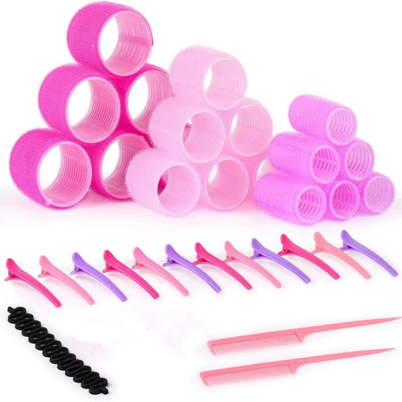 Plastic curly bangs
