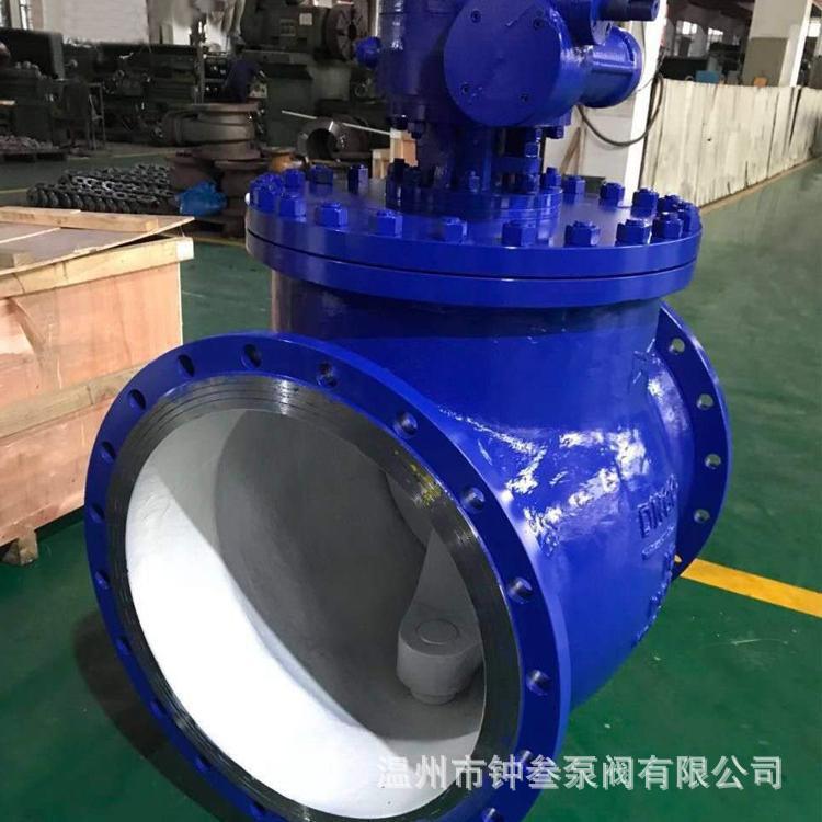 DYQ940H-16C铸钢电动上装式球阀 硬密封法兰球阀 电动偏心半球阀