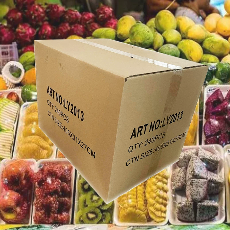 Пикник Открытый Кемпинг Удобный лоток PP Коробка для упаковки фруктов Супермаркет Лоток Мясной лоток Замораживание лоток Пищевой лоток