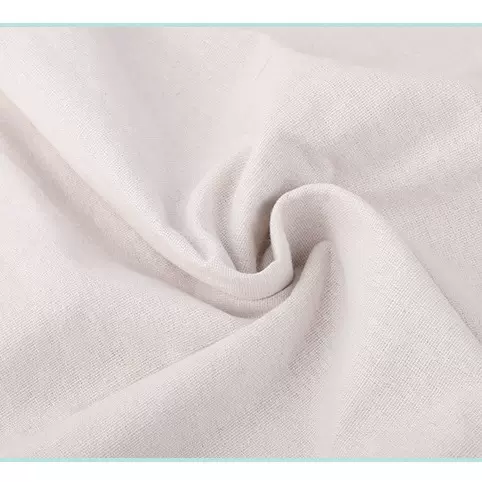 厂家货源 涤棉仿麻面料 家用亚麻坯布麻布印花背景布工艺品布印染