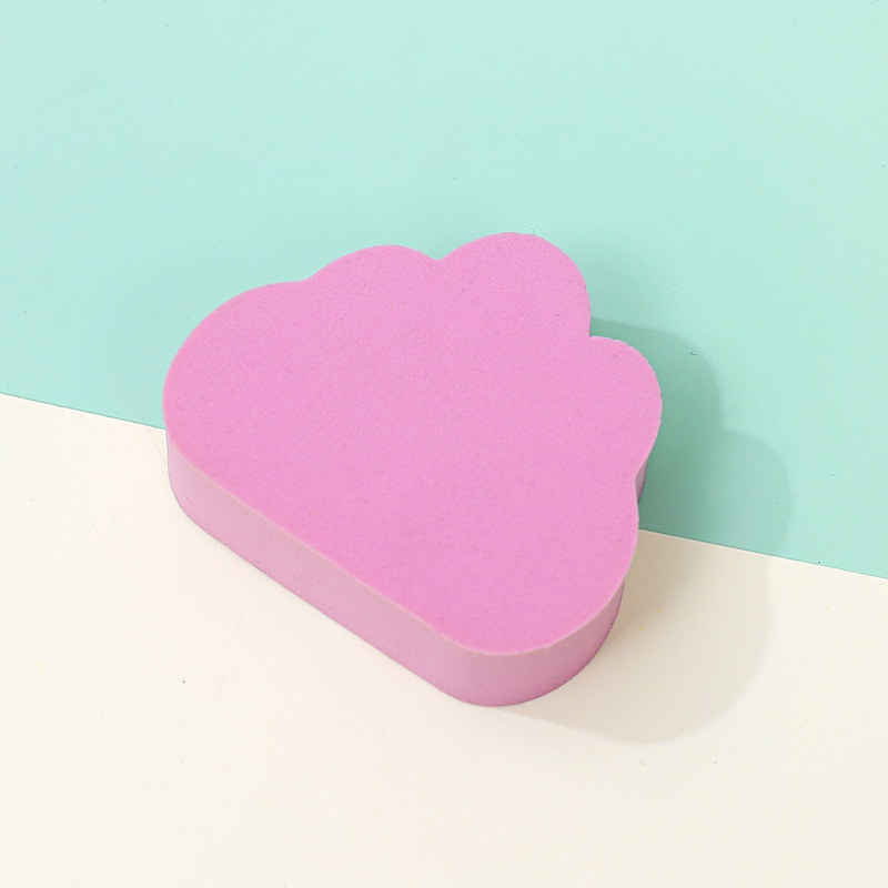 La borla de polvo de nube personalizada de fábrica no come polvo, transfronterizo no látex, superficie plana, esponja de maquillaje, colchón de aire, seco y húmedo