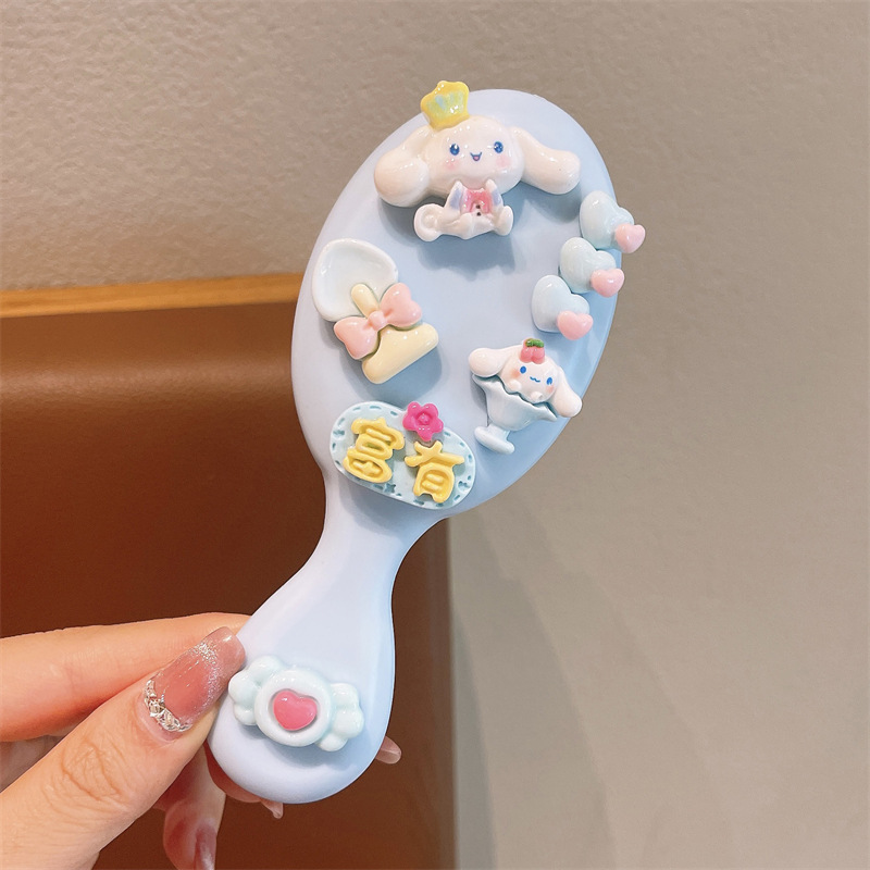 Pein de masaje de cojín de aire para niños Sanliogou niñas pequeñas no lastimas pein de cabello doméstico niñas pein de bolsa de aire esponjosa alta cráneo image 15