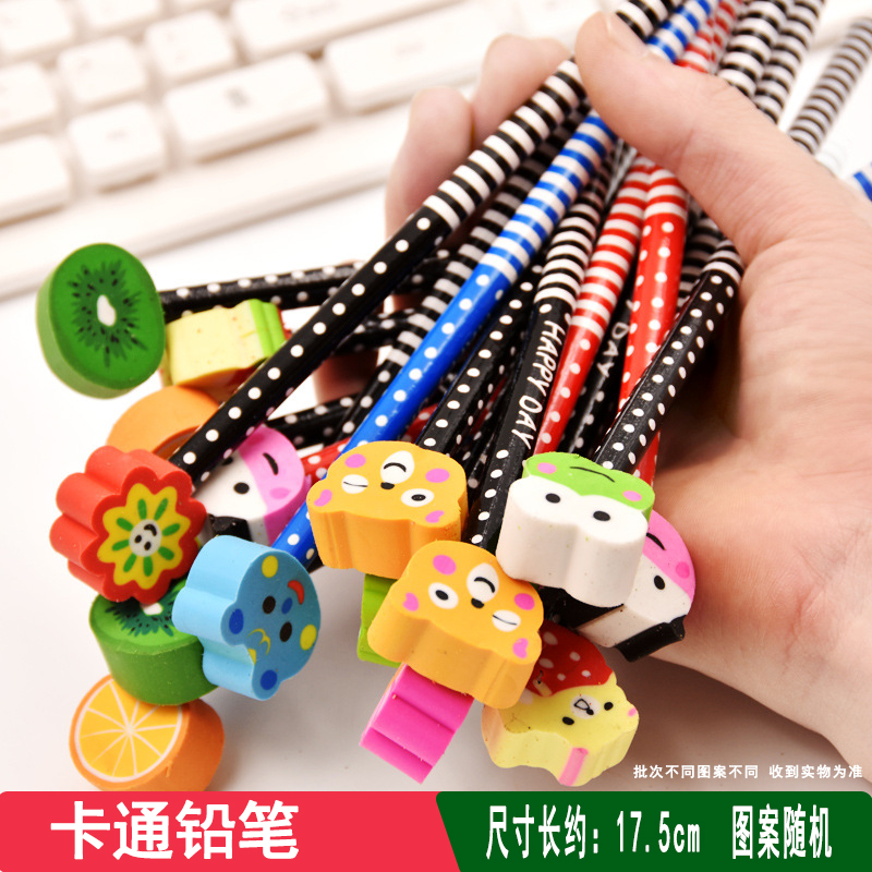 30 lápices de dibujos animados de color caqui profundo