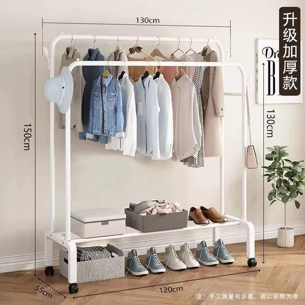 130cm white-single layer double pole-wheel