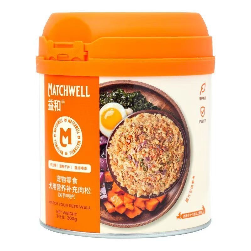 Nourriture pour chien et friandise à la viande de porc (Soutien articulaire) 200g