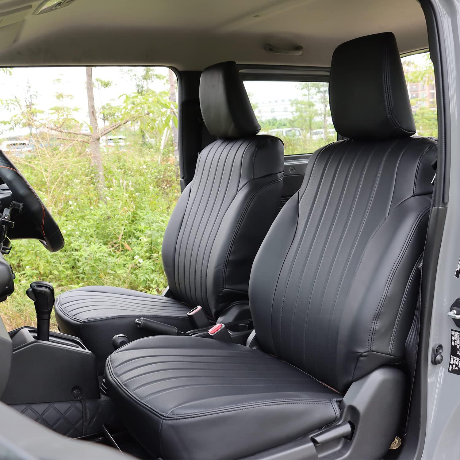 Suitable for 3-Door Jimny 2018+Jb64 Jb74 Leather High-End Seat Cover Fully Enclosed Seat Cover