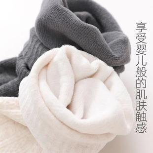 Autumn and Winter new baby velvet cotton vertical stripes twist JK long knee socks slimming Japanese style solid color thickened fleece-lined