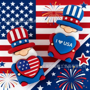 Праздничный гном-фигурка на День независимости США