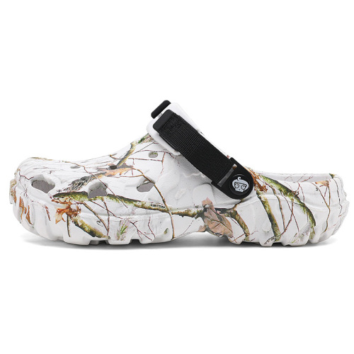 Men's Summer 2025 New Design Holeshoe with Eva Anti-Slip, Driving Cap Toe Slippers for Outdoor Beach Sandals for Men, Outdoors