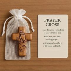 跨境新品 Prayer Cross Gift 祈祷十字架礼物