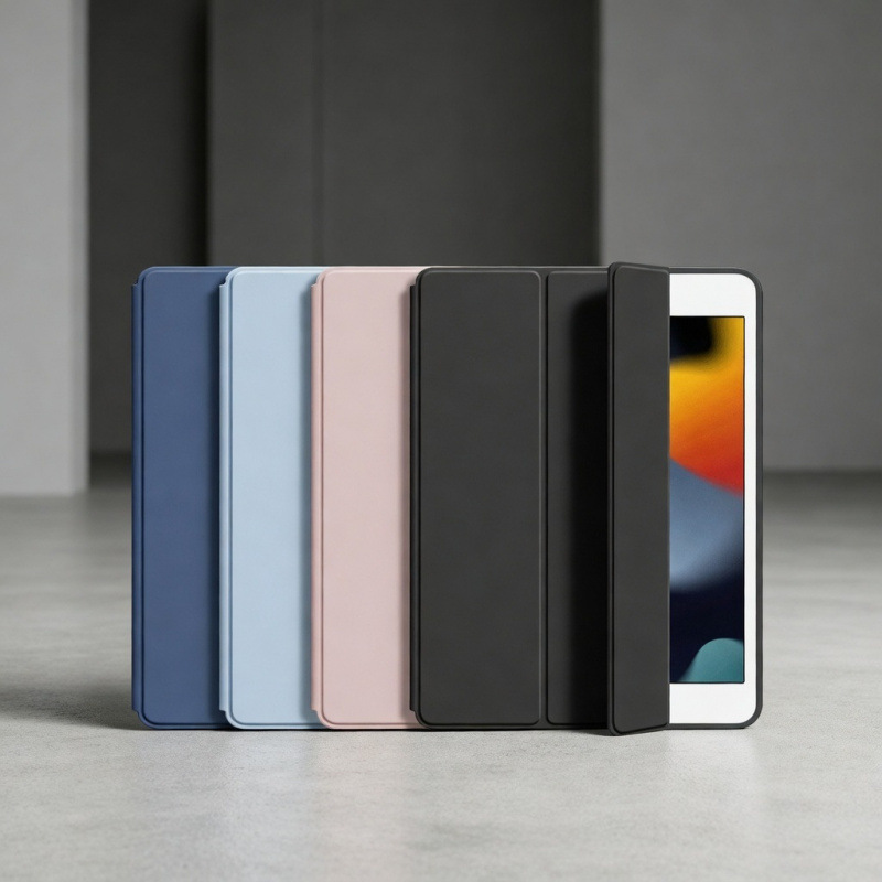 Suitable for Ipad11 Protective Case 10.2inch Mini4 Leather Case Pro11 Silicone Soft Case Air11 Tablet 2026 New