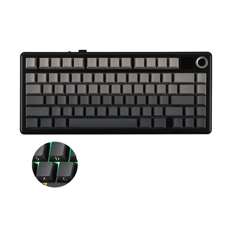 (AULA) タランチュラ F75 カスタマイズされた 3 モード メカニカル キーボード ガスケット構造フルキー ホットスワップ可能なワイヤレス Bluetooth|undefined