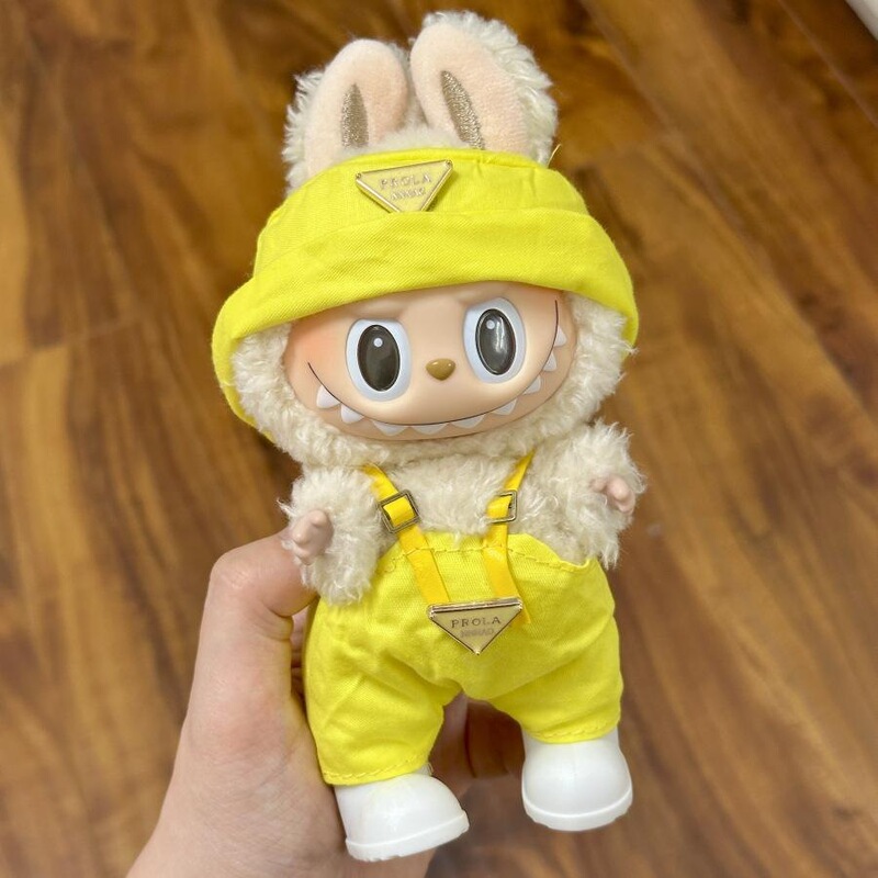 仅衣服适用于17cmlabubu玩具娃娃毛绒公仔等可穿衣服换装着替服装|undefined