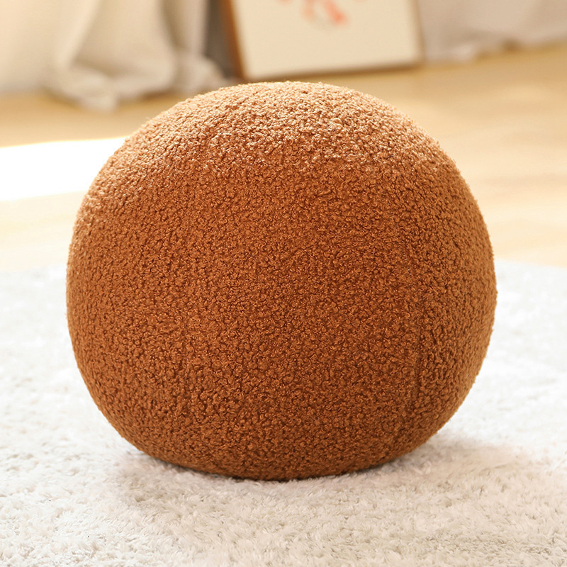 Ins almohada esférica blanca nórdica rosa almohada de torsión lunar donut anacaju geometría de forma diferente lote de respaldo