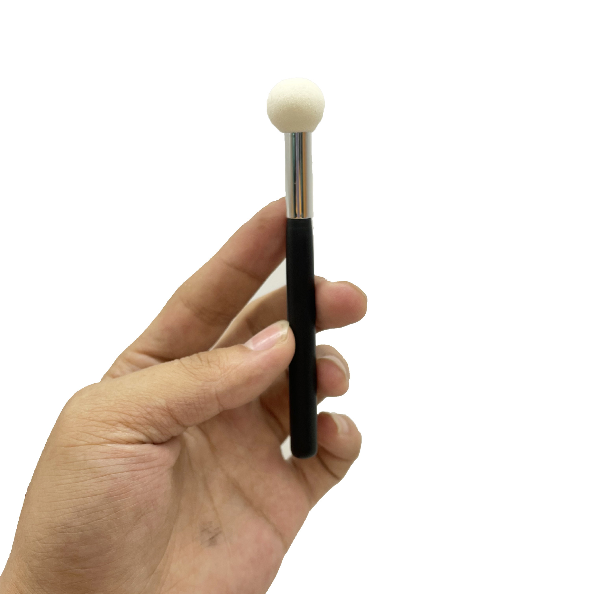 Nuevo en stock pequeña cabeza de hongo esponja polvo puff maquillaje cepillo húmedo y seco de doble uso no comer polvo base corrector cepillo no látex