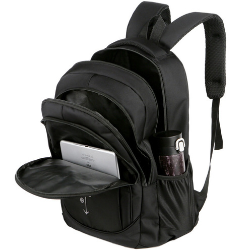Large-capacity travel backpack, business computer bag, men's high school student schoolbag, college student travel backpack