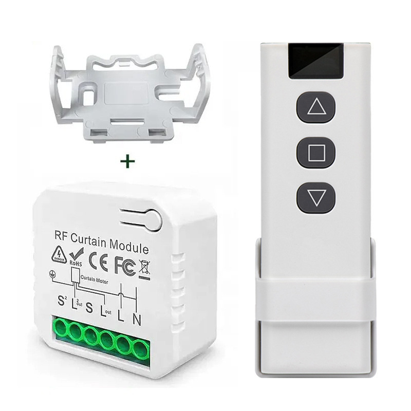 Controlador Inteligente de Motor Tubular de ABS y PC con Control Remoto y WiFi para Hogar