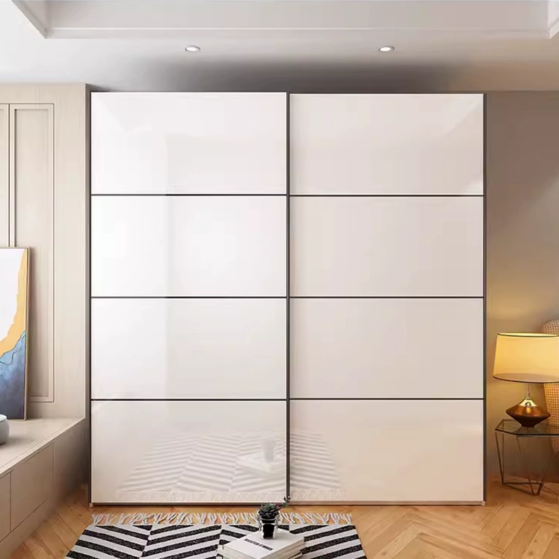 W6 Highlight Wardrobe Gate Customized Home Beds Pushing Door Moving Gate Molescase Gate Customize Simple Western Qi -resistant and wear -resistant