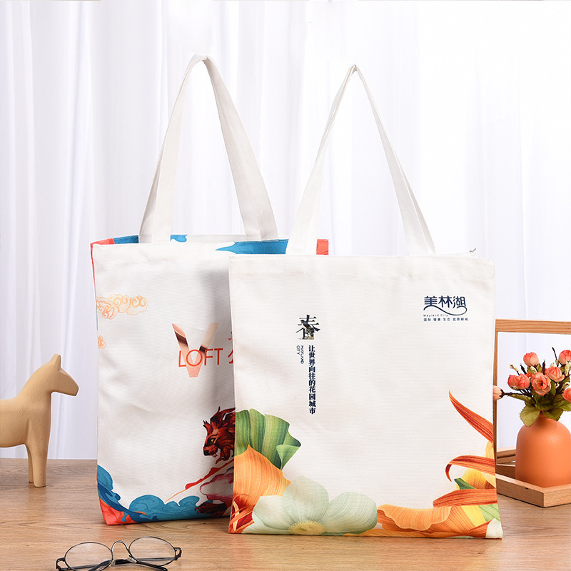 创意购物手提帆布袋批发学生DIY帆布包手提袋时尚棉布袋布袋 定