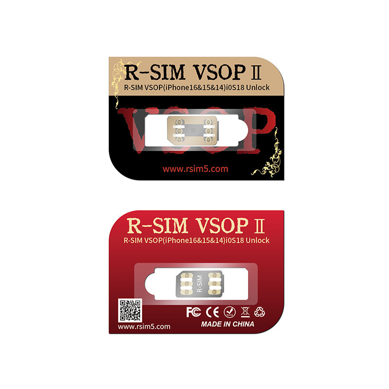 R-SIM VSOP2は、iPhone13-16の全シリーズのAppleカードステッカーiOS18 CLUBロック解除カードステッカーに適しています。|undefined