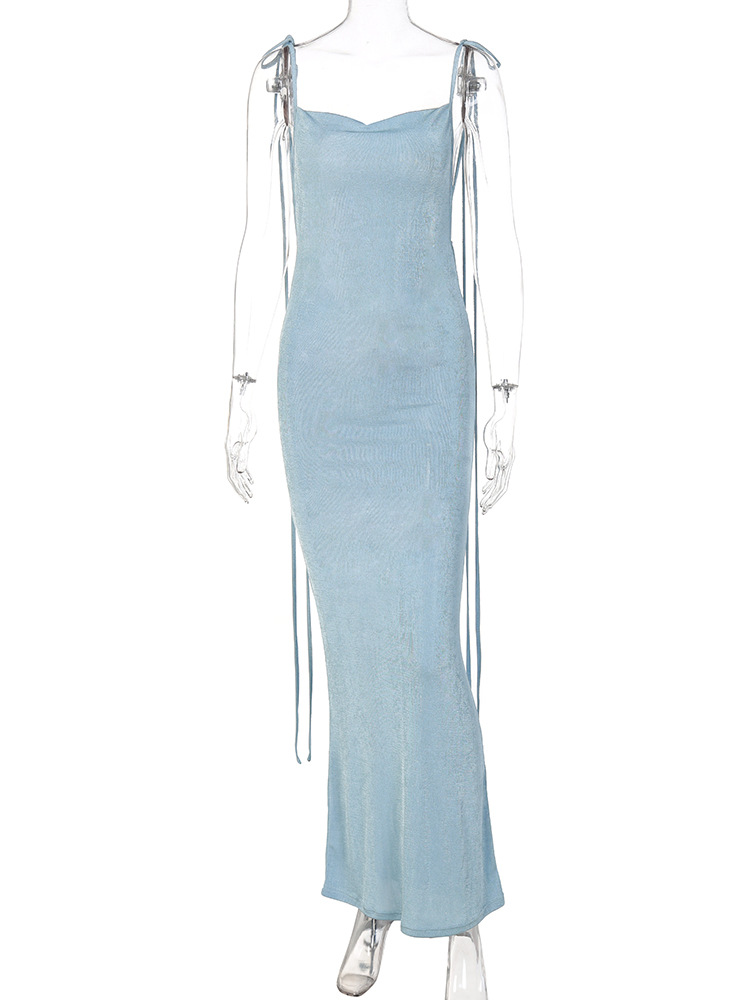 310g Weight Maxi Long Dress Dress Length Type Sleeveless Sleeve Length Sheath Dress Dresses Type Spandex, Polyester Fabric Type Mid Waist Waist Line Daily Occasion Slim Fit Type Solid Color Pattern Summer Season Women'S Gender Patchwork Design Fashion Style Wholesale Women'S Fashion Patchwork Solid Color Daily Sleeveless Sheath Dress 27