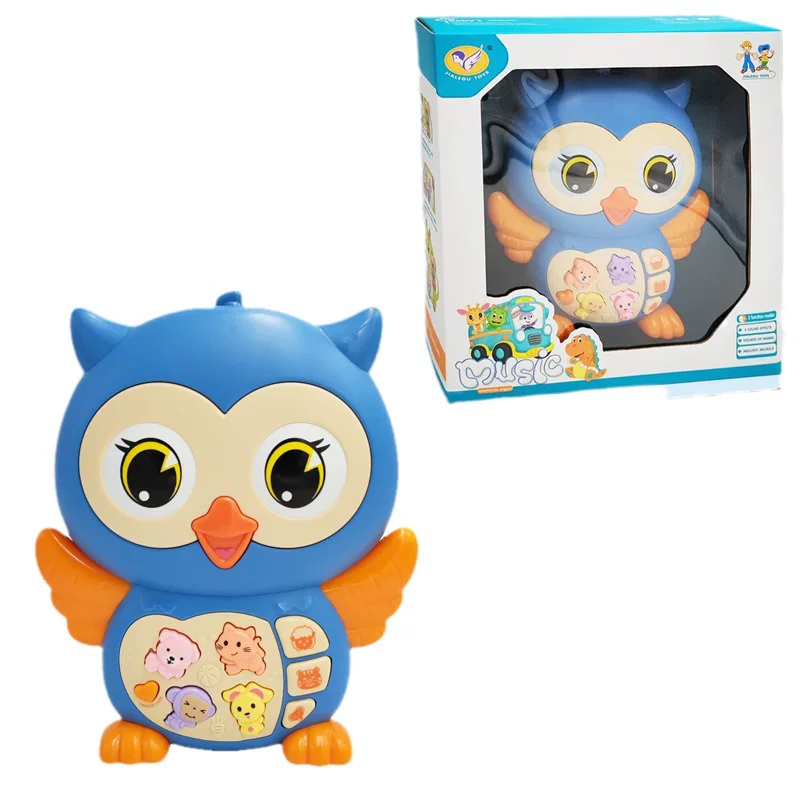 Синтезатор, музыкальная легкая игрушка, сова, Amazon