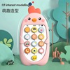 Children's mobile phone, toy, realistic teether, music teaching telephone, early education, can bite