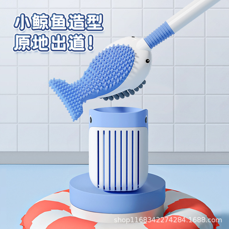 新しいスプレーコウモリトイレブラシ吸盤タイプ液体充填家庭用死角なし浴室壁掛けシリコントイレアーティファクト|undefined