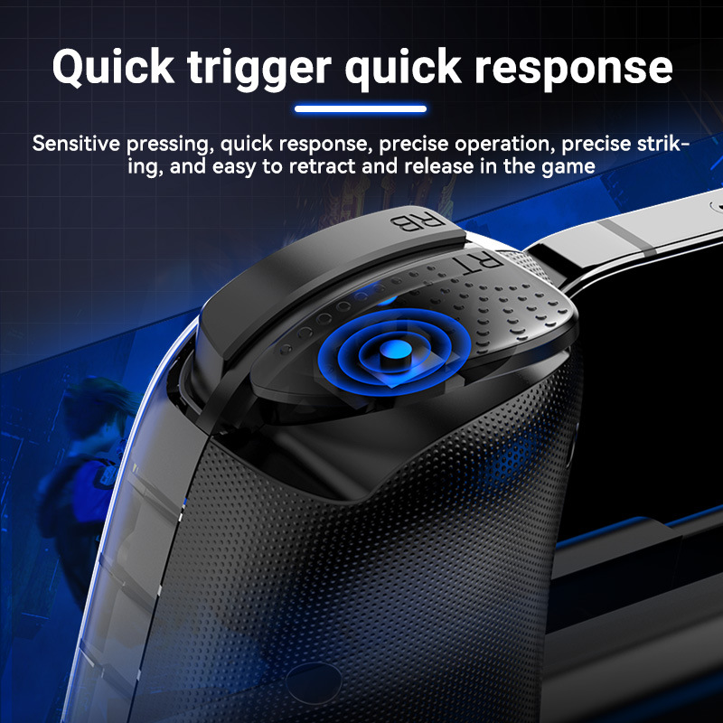 Source Factory Dual Hall Stretch Game Controller TYPE-C Direct Connect Bluetooth Dual Mode Mobile Phone Game Controller 4