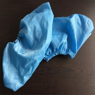 Conductive long electrostatic shoe cover bottomless electrostatic cloth shoe cover repeated use electrostatic shoe cover antistatic cloth shoe cover