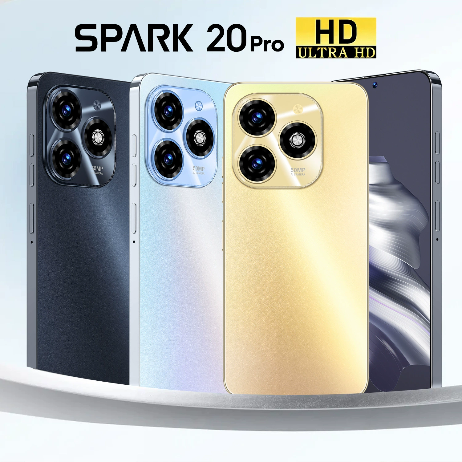 Смартфон Ozon Spark20 Pro, 16 ГБ + 1 ТБ, 7.3 дюйма, 8000 мА·ч, Snapdragon 8 Gen2