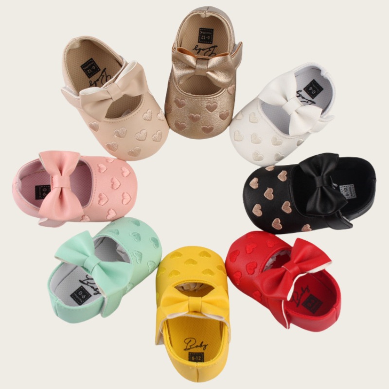 0-1 Year Old Baby Girl's Indoor Toddler Shoes Classic Embroidered Soft Bottom Soft Cotton Non-slip Anti-kick Baby Shoes babyshoes