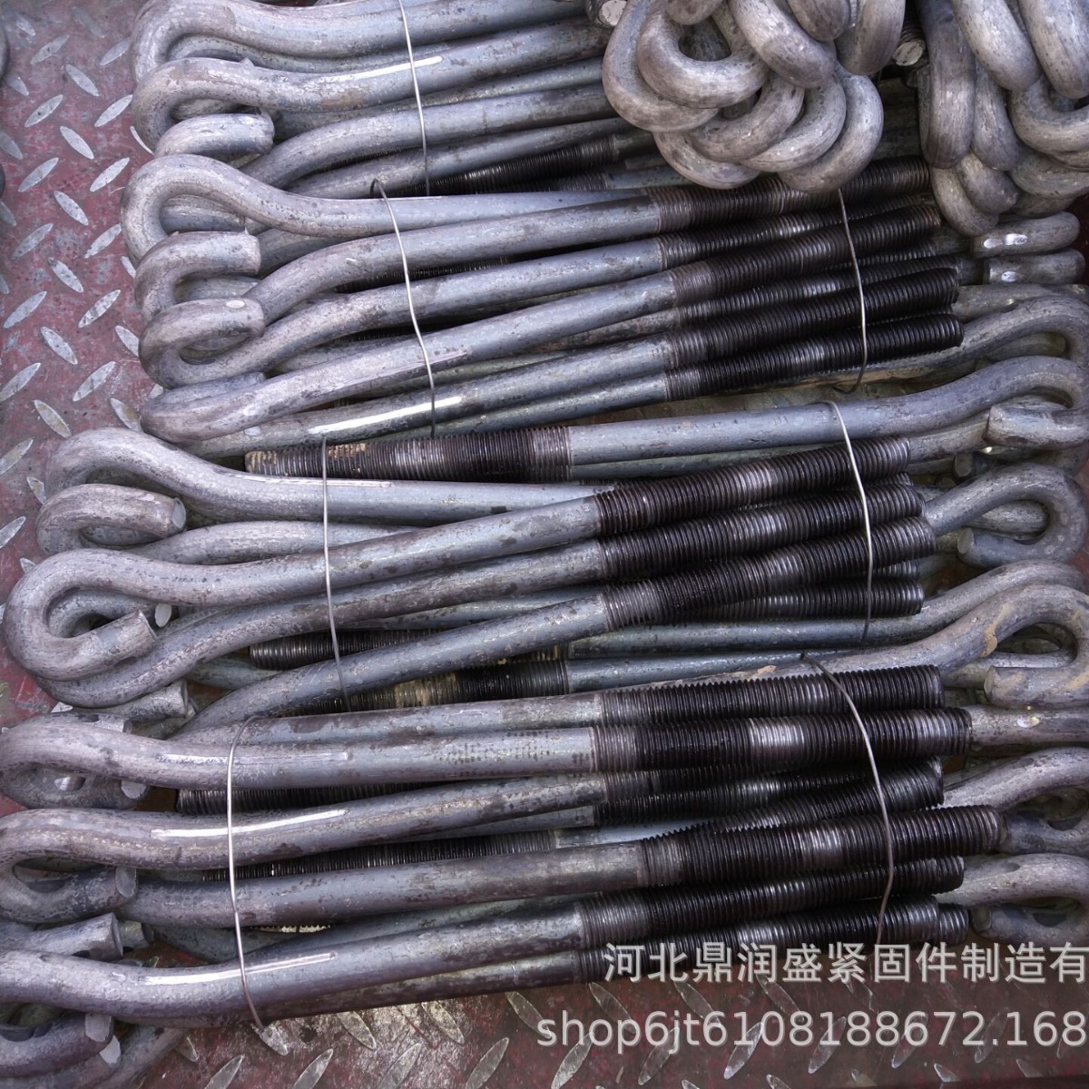 地脚螺栓4.8级235材质7字地脚345B材质3559字地脚10.9级预埋件