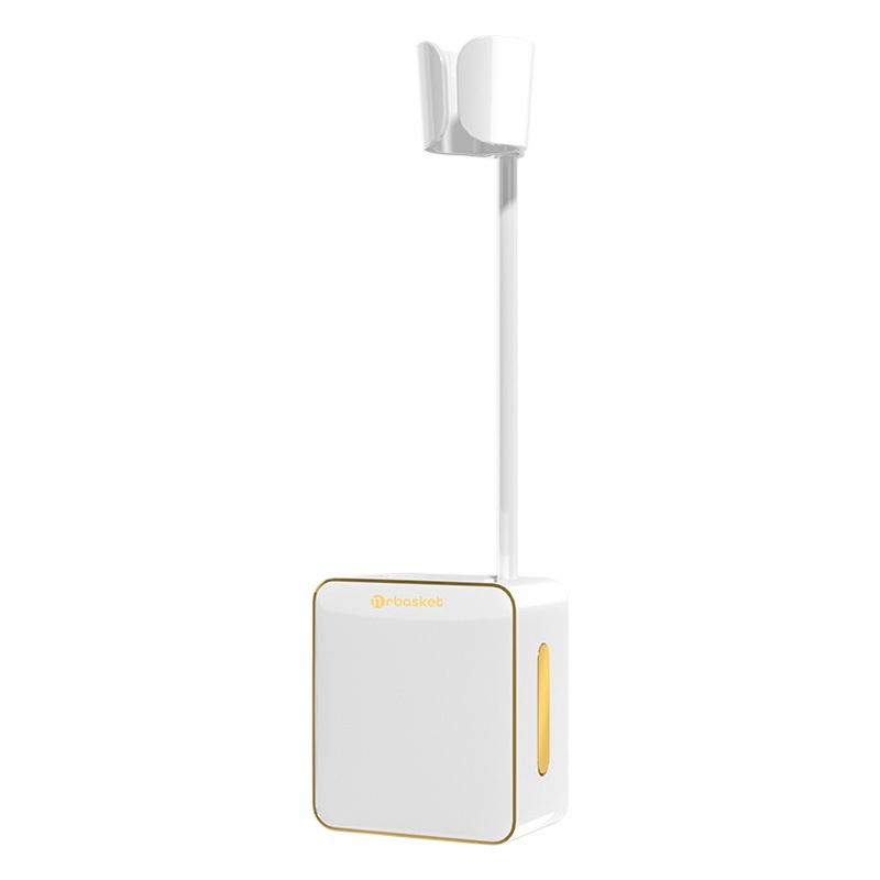 Inodoro perezoso secador de pelo soporte manos libres secador de pelo manos libres Secador de pelo rack colgante de pared sin perforar