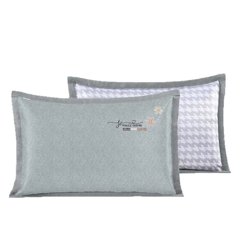 Summer double-sided pillowcase, silk mat for adults for home use for beloved, washable