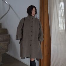 大连宣美~26年新款 简约内核廓形利落高阶衣橱氛围感大衣Z-202
